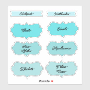 Labels voor thuisorganisatie