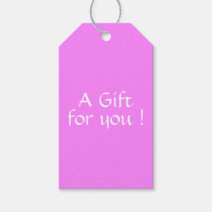 Labels voor vast gebubble gom cadeaulabel