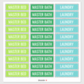  labels voor verhuisdozen (Vel)