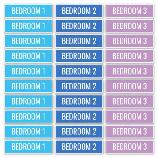  labels voor verhuisdozen (Voorkant)