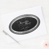 Labels voor verpakkingsmaterialen van Classy Black (Envelop)
