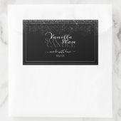 Labels voor verpakkingsmaterialen van Classy Black (Tas)