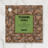 Labels voor videogame-partij (Voorkant)