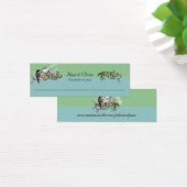 Labels voor vogelweddenschappen Mini Visitekaartjes (Bureau)