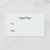 Labels voor warme chocolademonsters, grootte van h (Achterkant)