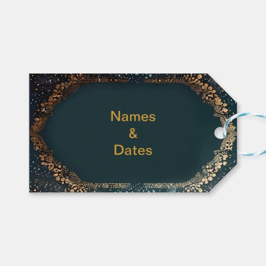 Labels voor weddenschappen cadeaulabel (Voorkant (Horizontaal))