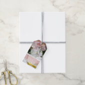 Labels voor weddenschappen met wilde bloemen cadeaulabel (Met Touw)