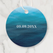 Labels voor weddenschappen, Waterverf voor blauwe (Achterkant)