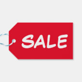 Labels voor zakelijke verkoop cadeaulabel (Achterkant Horizontaal)