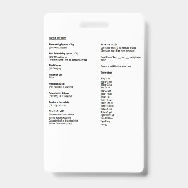 Labels voor zuurstofdebiet en conversie badge