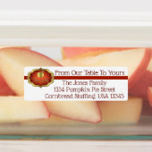 Labels - Waterdicht Happy Thanksgiving Collectie (Aangebracht)