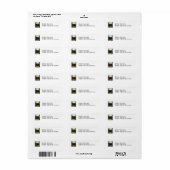 Labels World Trade Center The MUSEUM Zazzle Gifts (Full Sheet)