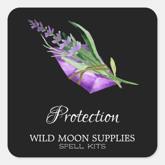 Labels zwarte beschermende spellingskit (Voorkant)