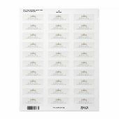 Labelset voor eten en drinken etiket (Full Sheet)