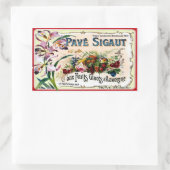  labelsticker rechthoekige sticker (Tas)