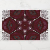 Labia Fluer Prem Mandal Sparkling Wijnetiket (Enkel label)