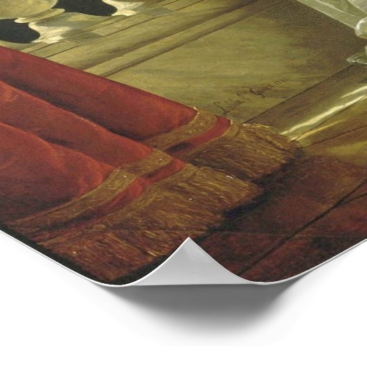 Labille-Guiard - Louise-Elisabeth met haar zoon Poster (Hoek)