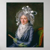 Labille-Guiard - Madame De Genlis Poster (Voorkant)