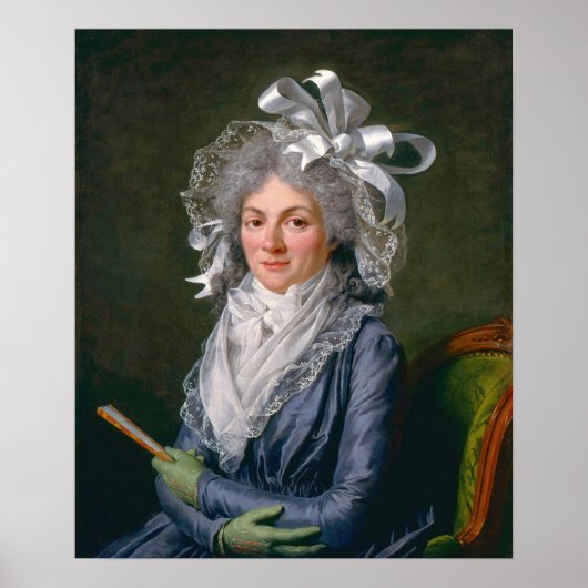 Labille-Guiard - Madame De Genlis Poster (Voorkant)