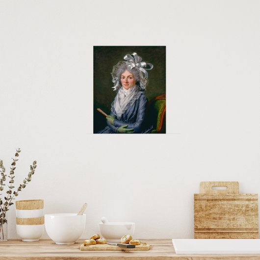 Labille-Guiard - Madame De Genlis Poster (Keuken)