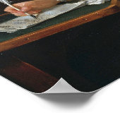 Labille-Guiard - portret van een vrouw Poster (Hoek)