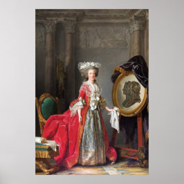 Labille-Guiard - Portret van Madame Adélaïde Poster