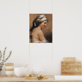 Labille-Guiard - Studie van een zittende vrouw Poster (Keuken)