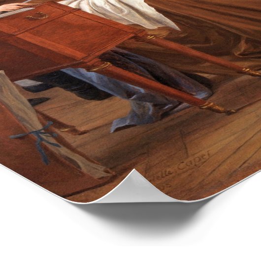 Labille-Guiard - Studio Scene Poster (Hoek)