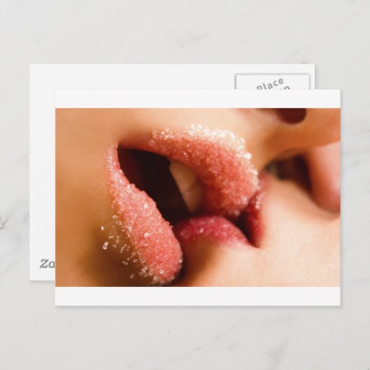 Lábios doces - Suikerpitten Briefkaart (Voorkant / Achterkant)