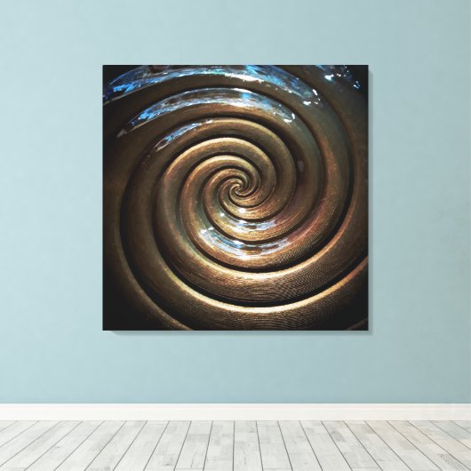 labirinto canvas afdruk (Insitu (Houten vloer))
