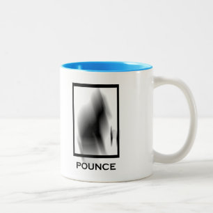 LabKitty Pounce Tweekleurige Koffiemok