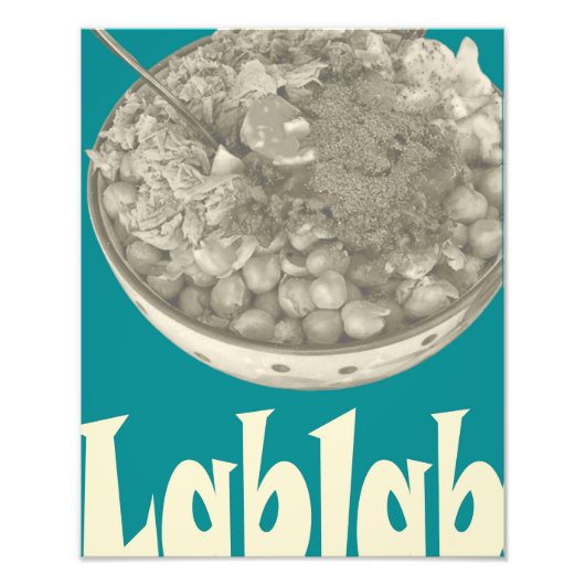Lablabi & Famous Tunesische Voedings Poster (Voorkant)