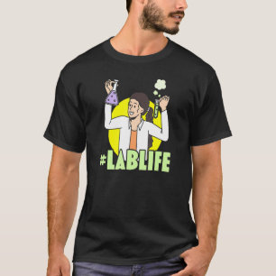 Lablife Bioloog Science Teacher Biology Major T-shirt