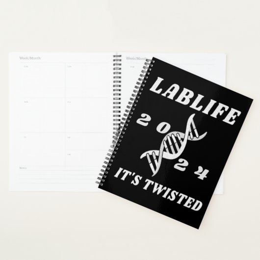 LABLIFE HET IS TWISTEERD - DNA MICROBIOLOGIE PLANNER (Display)