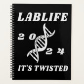 LABLIFE HET IS TWISTEERD - DNA MICROBIOLOGIE PLANNER (Voorkant)
