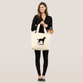 lablover grote tote bag (Voorkant (model))
