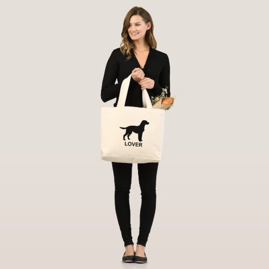 lablover grote tote bag (Voorkant (model))