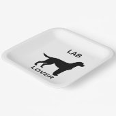 lablover papieren bordje (Gebogen)