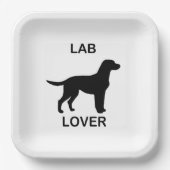 lablover papieren bordje (Voorkant)