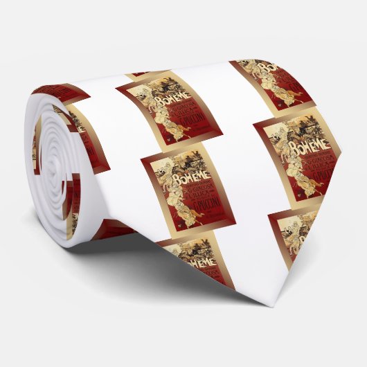 LaBoheme ~ Puccini Opera 1896 w/Achtergrond Stropdas (Opgerold)