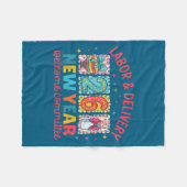 Labor & Delivery 2026 New Year Welcome Committ Fleece Deken (Voorkant (Horizontaal))