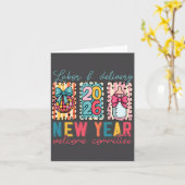 Labor & Delivery 2026 New Year Welcome Committ Kaart (Gele Bloem)