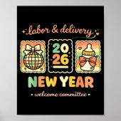 Labor &amp; Delivery 2026 New Year Welcome Committ Poster (Voorkant)