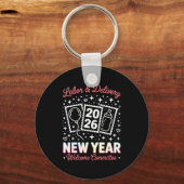 Labor &amp; Delivery 2026 New Year Welcome Committ Sleutelhanger (Voorkant)