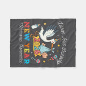 Labor &amp; Delivery New Year Welcome Committee 20 Fleece Deken (Voorkant (Horizontaal))