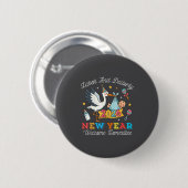 Labor &amp; Delivery New Year Welcome Committee 20 Ronde Button 5,7 Cm (Voorkant /achterkant)