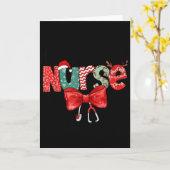Labor &amp; Delivery Nurse Stethoscope &amp; Bow L Kaart (Gele Bloem)