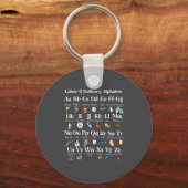 Labor And Delivery Alphabet Nurse New Nurse Gradua Sleutelhanger (Voorkant)