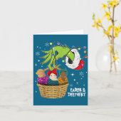 Labor And Delivery Nurse Christmas Lights Snowflak Kaart (Gele Bloem)