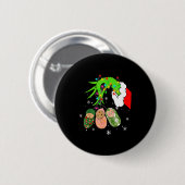 Labor And Delivery Nurse Christmas Lights Snowflak Ronde Button 5,7 Cm (Voorkant /achterkant)